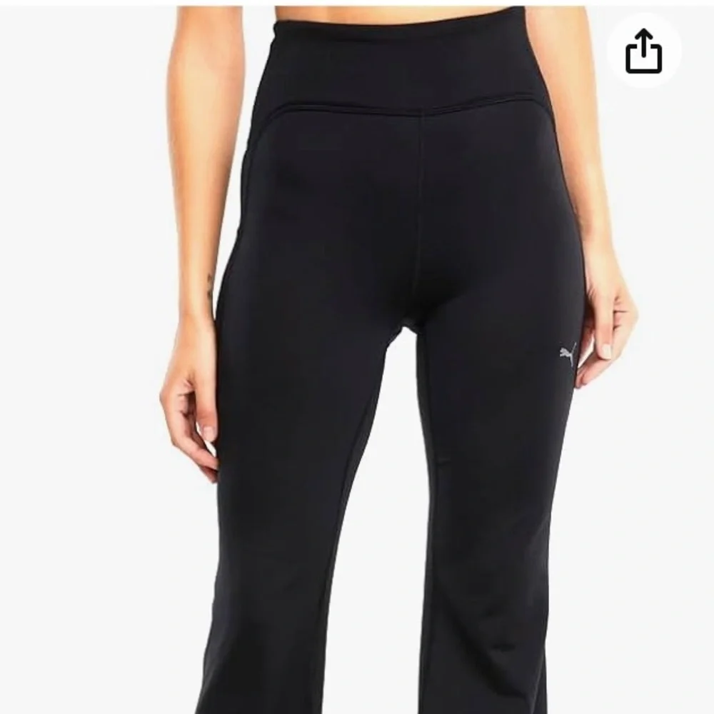 PUMA Training essentials yoga flares Pants in black | L - Picture 3 of 15